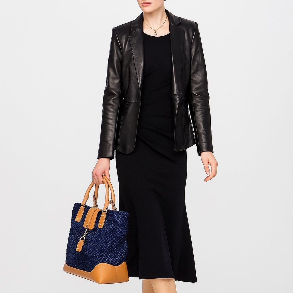 💯Authentic GUCCI Raffia Large Santa Monica Large Tote  Made in Italy  🇮🇹 - Picture 4 of 16